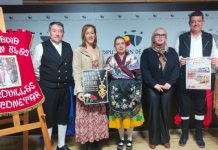 Garrovillas de Alconétar despliega sus mantones de Manila por San Blas