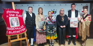 Garrovillas de Alconétar despliega sus mantones de Manila por San Blas