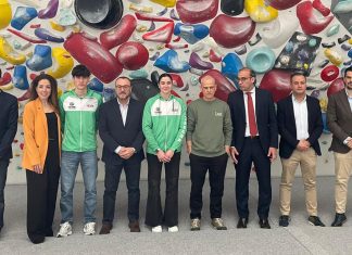 Cáceres se prepara para la Copa de España de Escalada