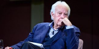 El expresidente del Gobierno Felipe González durante los Desayunos del Ateneo, a 10 de febrero de 2026, en Madrid (España). Jesús Hellín / Europa Press