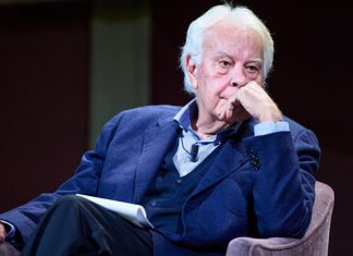 El expresidente del Gobierno Felipe González durante los Desayunos del Ateneo, a 10 de febrero de 2026, en Madrid (España). Jesús Hellín / Europa Press