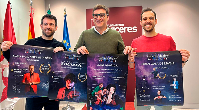 Presentación del Festival Cáceres Mágico/Ayuntamiento de Cáceres/Europapress La magia invade Cáceres este fin de semana