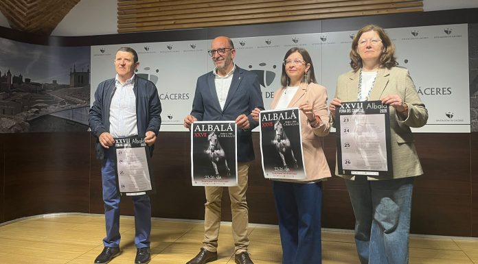 El Ayuntamiento de Albalá celebra la XXVII edición de la Feria del Caballo
