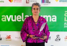 Memé Tabares: “El Teatro Romano de Mérida tiene un poder que no se sabe de dónde mana” Memé Tabares, Premio Avuelapluma Artes Escénicas