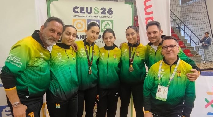 La UEx brilla en el Nacional Universitario de Taekwondo con dos medallas de bronce
