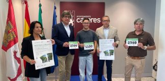 El nadador Guillermo Gracia abandera este domingo la ECO-Fiesta de la Bicicleta de Cáceres
