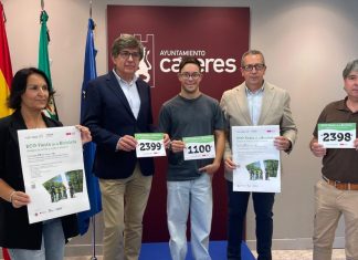 El nadador Guillermo Gracia abandera este domingo la ECO-Fiesta de la Bicicleta de Cáceres El nadador Guillermo Gracia abandera este domingo la ECO-Fiesta de la Bicicleta de Cáceres