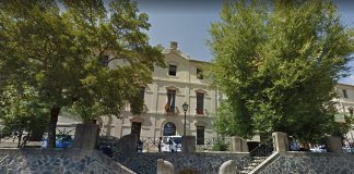 Fachada del Hospital Provincial de Cáceres