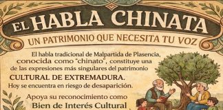 Malpartida de Plasencia registra la solicitud para declarar el habla chinata Bien de Interés Cultural Inmaterial