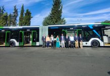 Cáceres avanza en movilidad sostenible con un nuevo autobús eléctrico articulado Presentación del nuevo autobús articulado de gran capacidad y 100% eléctrico que Vectalia pondrá en funcionamiento en Cáceres a partir de septiembre