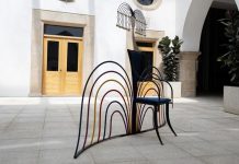 El Palacio de Mayoralgo de Cáceres exhibe la silla que dio origen a la colección ‘Sent-Art’ de Miguel Sansón Silla de Miguel Sansón - DIPUTACIÓN DE CÁCERES