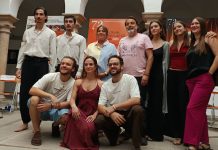 ‘Agustito en Mérida’ fusiona artes escénicas y vanguardia en el Pórtico del Foro Programa de 'Agustito en Mérida', dentro del Festival Internacional de Teatro Clásico