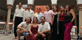 ‘Agustito en Mérida’ fusiona artes escénicas y vanguardia en el Pórtico del Foro Programa de 'Agustito en Mérida', dentro del Festival Internacional de Teatro Clásico