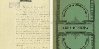 Un documento de 1887 revela los orígenes de la Banda Municipal de Cáceres Reglamento de la Academia de Música y Banda Municipal de 1887 que se puede ver en septiembre en el Palacio de la Isla de Cáceres
