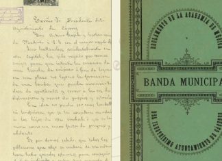 Un documento de 1887 revela los orígenes de la Banda Municipal de Cáceres Reglamento de la Academia de Música y Banda Municipal de 1887 que se puede ver en septiembre en el Palacio de la Isla de Cáceres