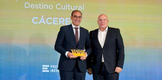 La revista VIAJAR premia a Cáceres como Destino Cultural de referencia Foto Premios Viajar