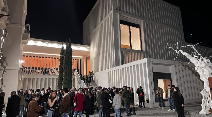 Público en el Museo Helga de Alvear en La Noche del Patrimonio