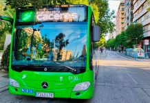 Bus gratis en Cáceres este martes